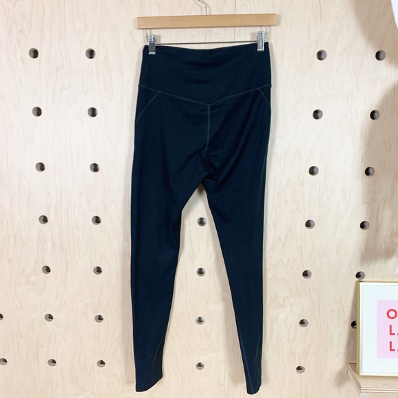 Girlfriend Collective Women's Black Compressive High-Rise 7/8 Legging Medium - Picture 3 of 5